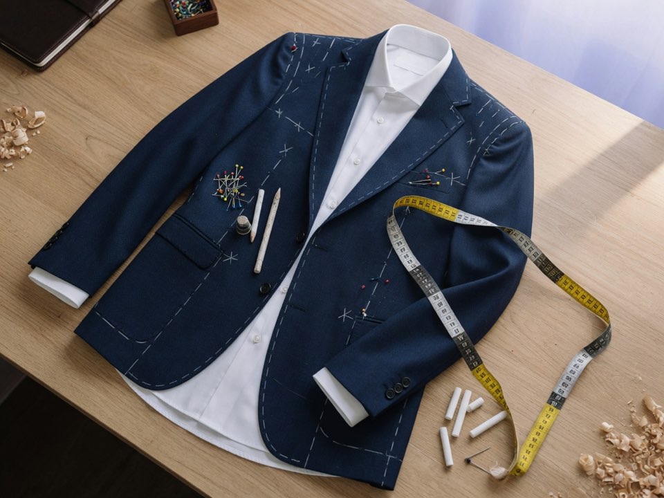Chỉnh form vest, áo vest, bộ vest — vừa vai, nách, thân tại Tân Phú